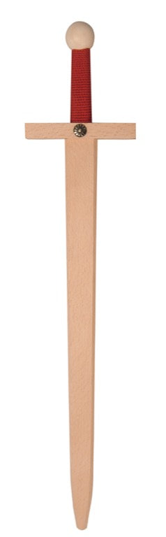 Lancelot Holzschwert – 42 cm oder 60 cm | Farben Rot, Blau & Grün