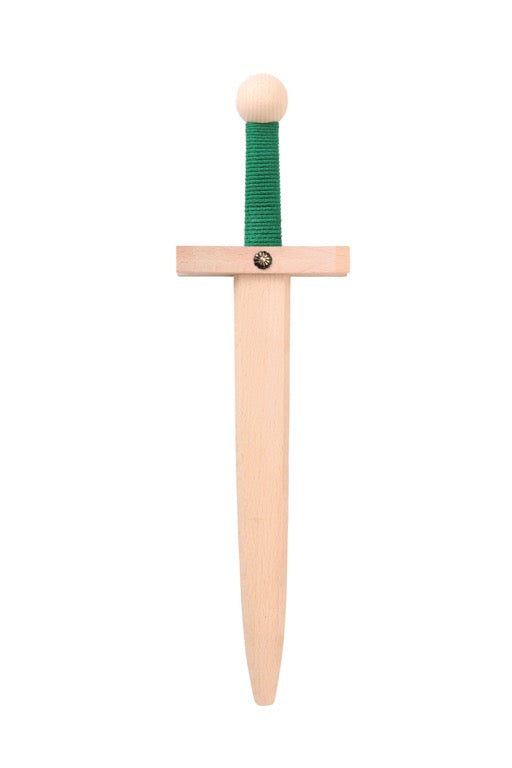 Lancelot Holzschwert – 42 cm oder 60 cm | Farben Rot, Blau & Grün