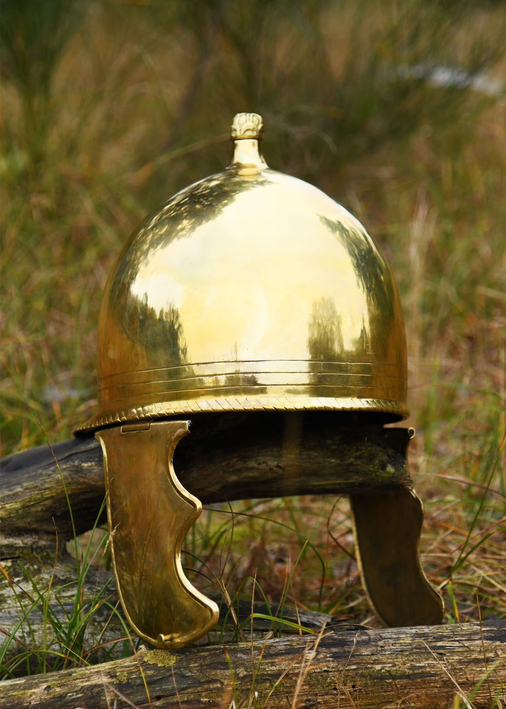 Republikanischer Montefortino-Helm, Messing, ca. 1,2 mm