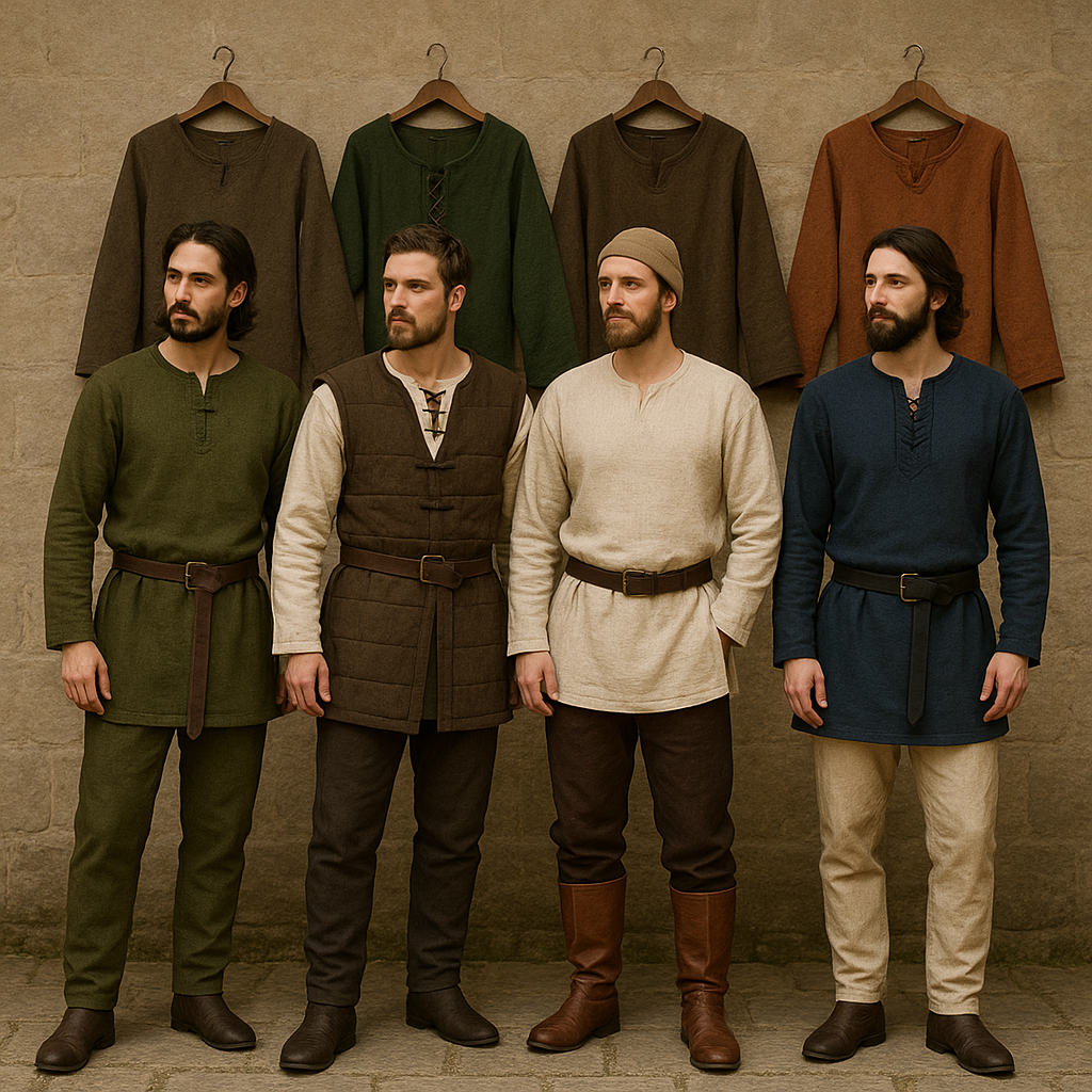 Herren Gewandung – Mittelalter Kleidung