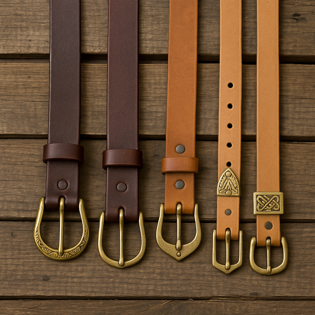 Mittelalterliche Gürtel & Riemen