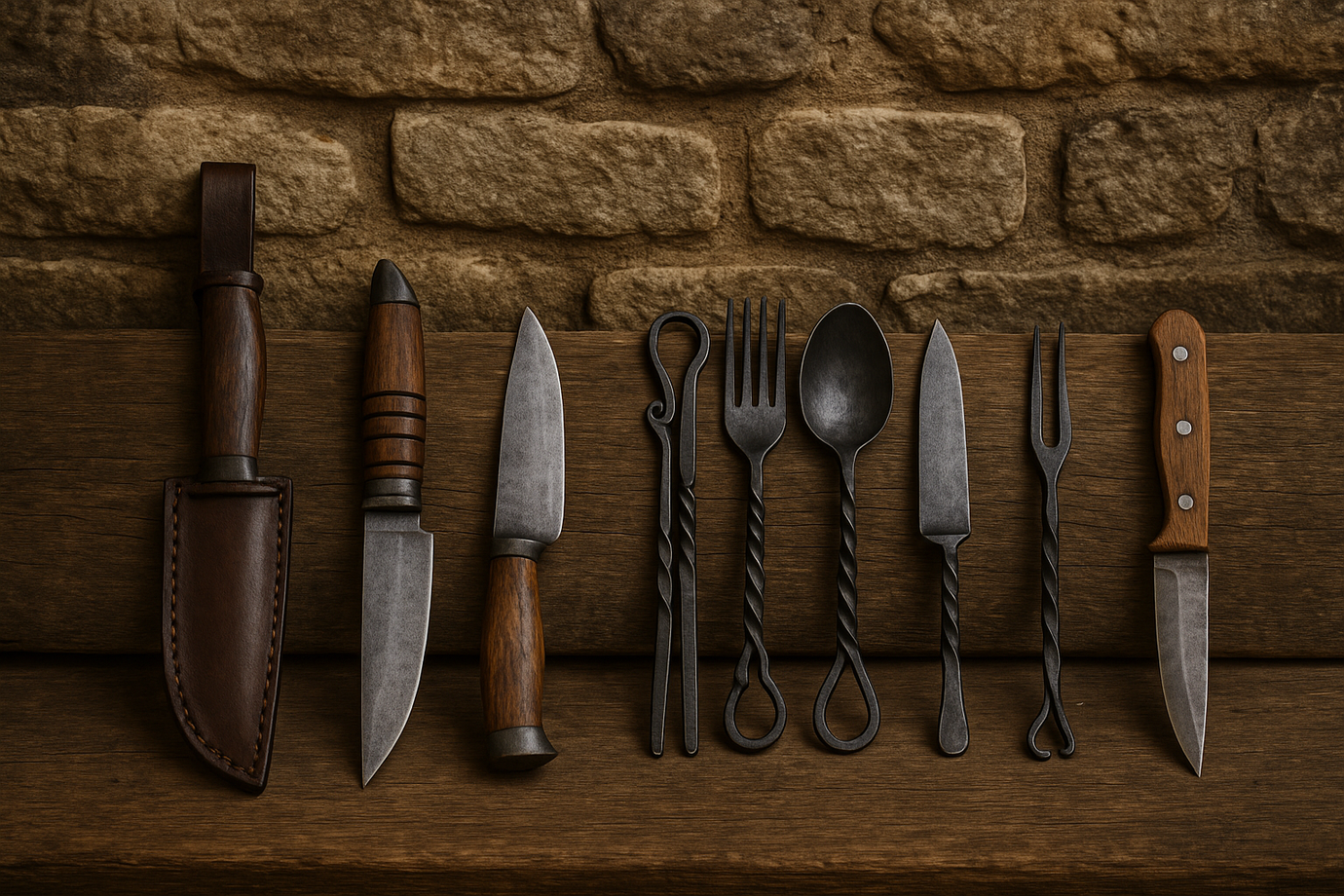 Messer & Besteck – Mittelalterliche Esswerkzeuge