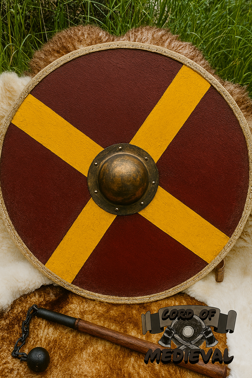 Handgefertigte Mittelalter-Schilde – authentische Unikate aus Holz & Stahl | Lord of Medieval