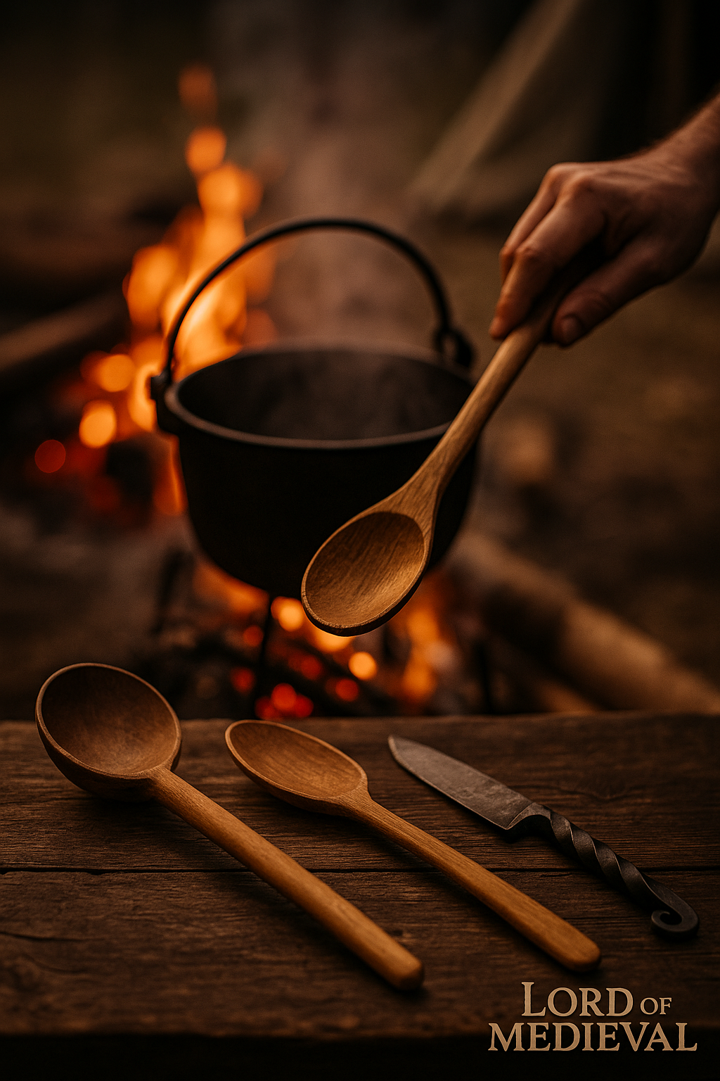 Küchenwerkzeug – Mittelalterliche Kochhelfer
