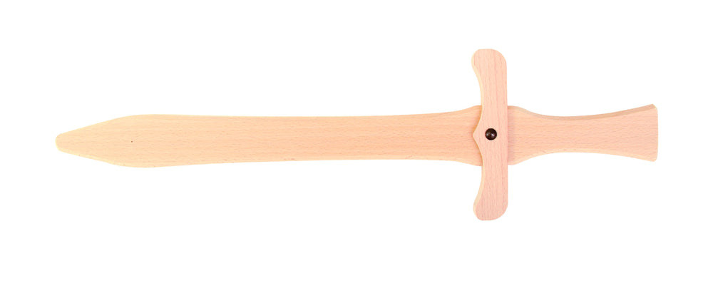 Kinderschwert aus Holz – 49 cm | Perfekt für kleine Ritter und Wikinger