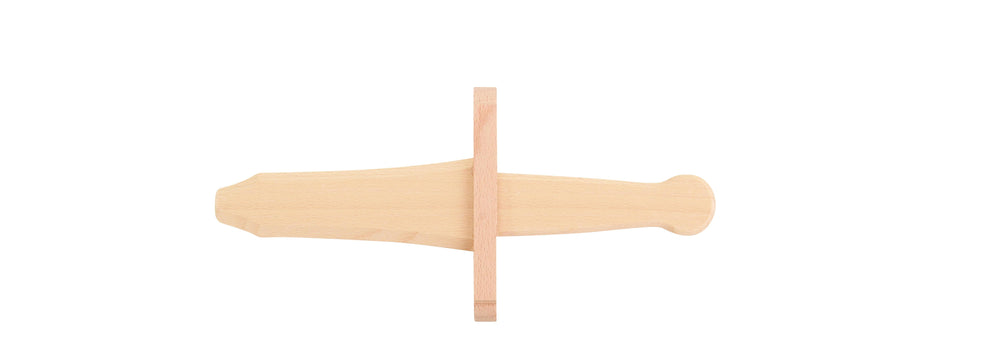 Holzdolch für Kinder – Natur | Leichter Ritterdolch aus Holz