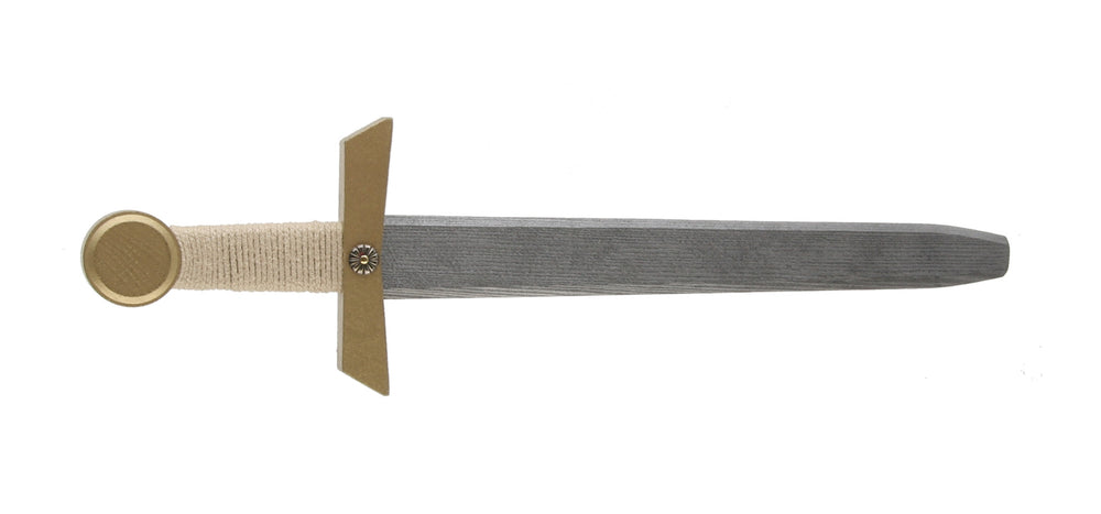 Excalibur Prunkschwert aus Holz – 50 cm | Edles Kinderschwert für kleine Ritter
