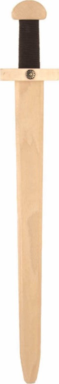Wikingerschwert aus Naturholz – 65 cm | Holzschwert für kleine Wikinger und Nordmänner