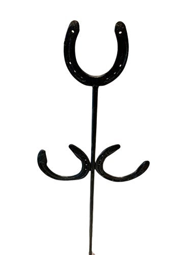 🛠️ Gießkannenhalter aus Hufeisen – handgefertigt & massiv