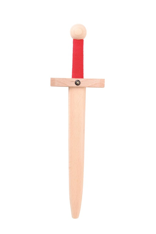 Lancelot Holzschwert – 42 cm oder 60 cm | Farben Rot, Blau & Grün