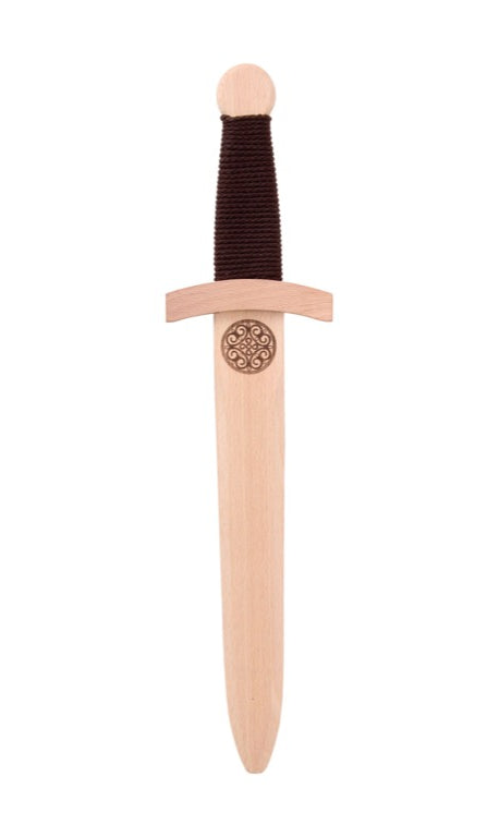 Kinderdolch aus Holz – 35 cm | Holzdolch für kleine Ritter und Abenteurer