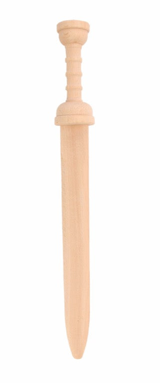 Römer-Schwert Aurelius aus Naturholz – 49 cm | Holzschwert für kleine Legionäre