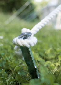 Ritterzelt Burgund, 4 x 6 m, 425 gsm, naturfarben