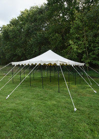 Ritterzelt Herold, 6 x 6 m, 425 gsm, naturfarben