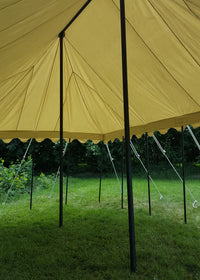 Ritterzelt Markward, 5 x 8 m, 425 gsm, natur