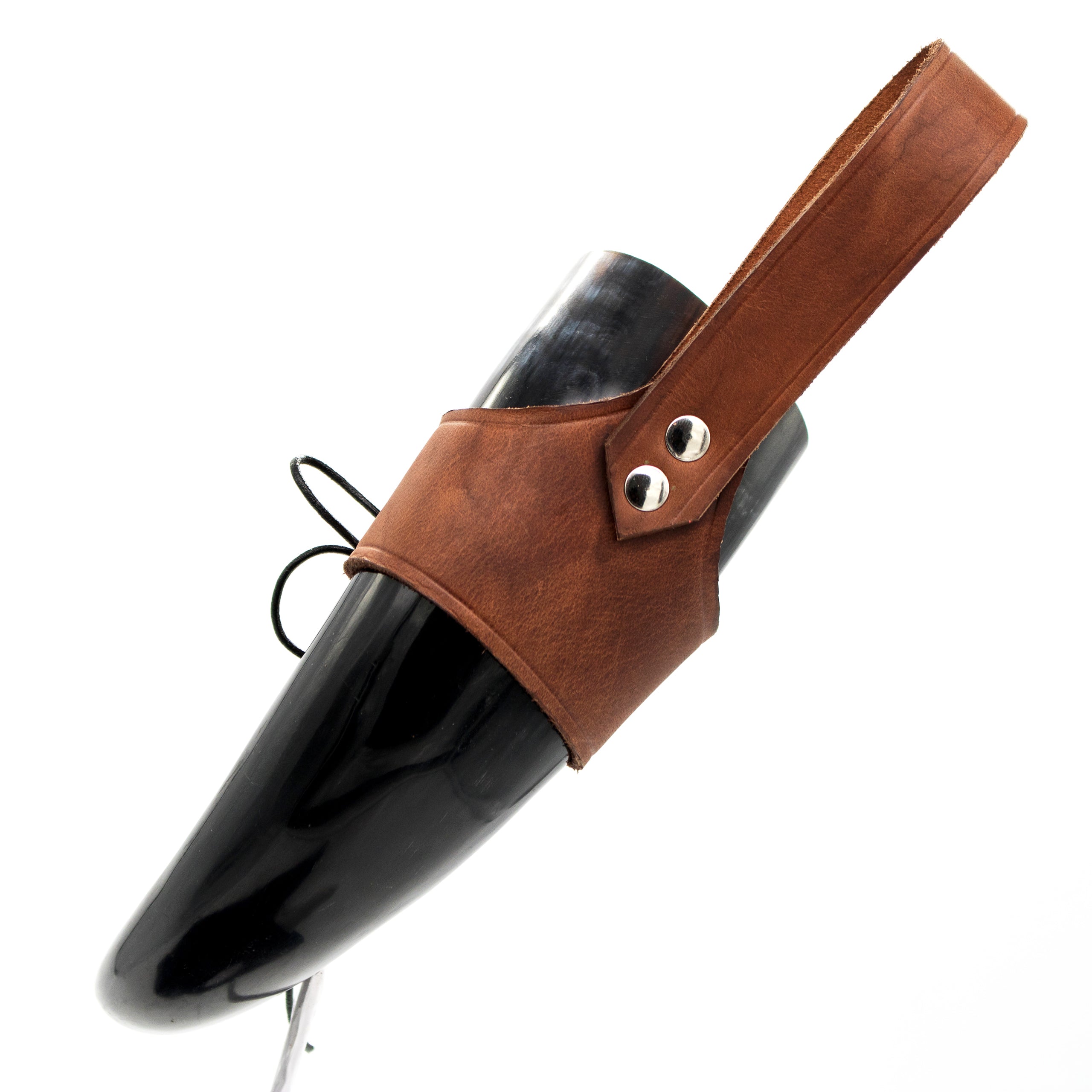 Trinkhorn mit Trinkhornhalter 0,25 l -0,65 l