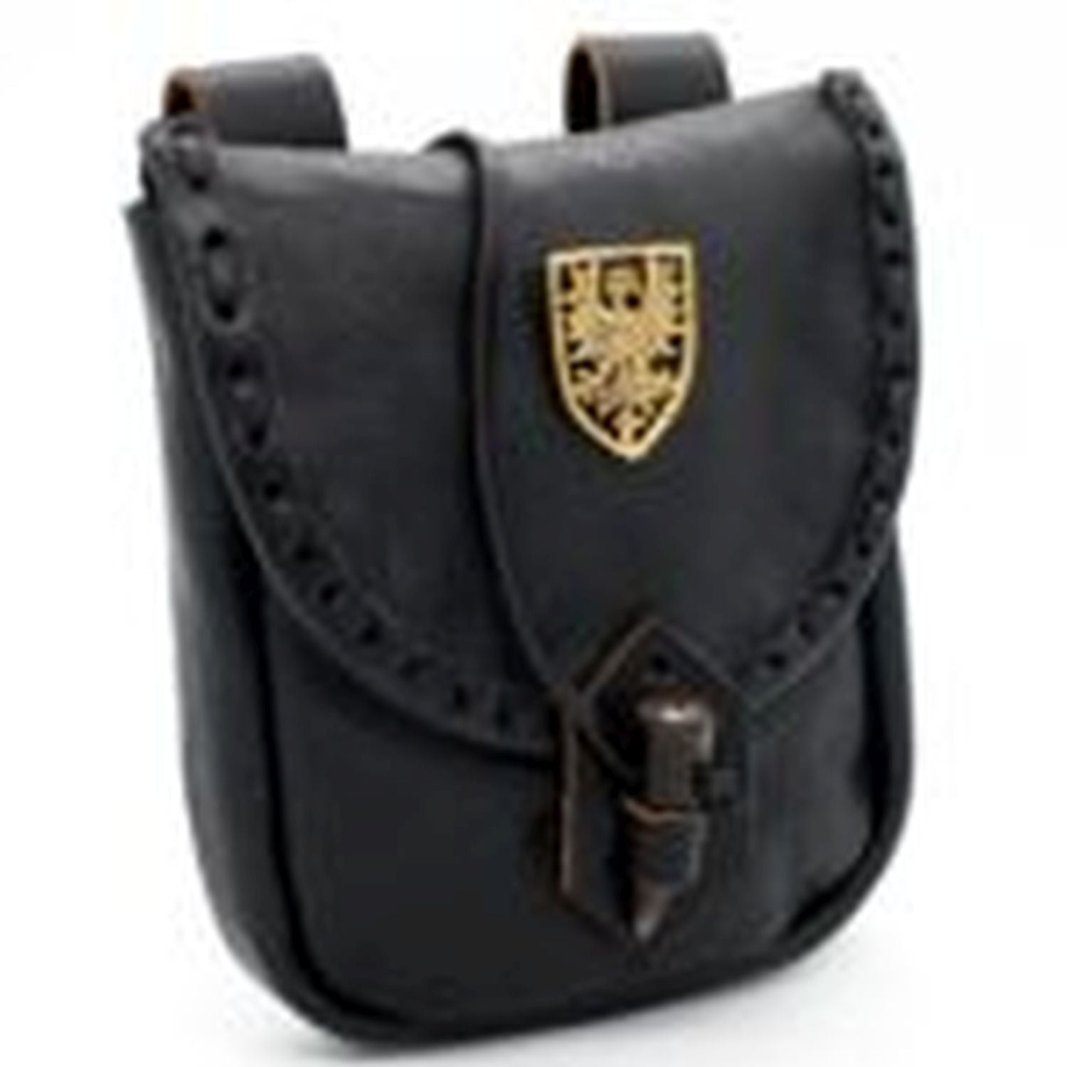 Mittelaltertasche aus Narbenleder