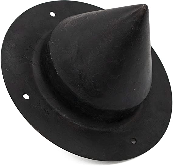 Germanischer Schildbuckel – geschwärzt, spitz zulaufend