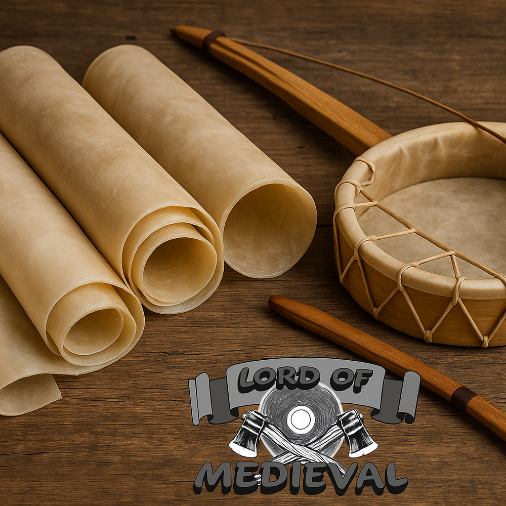 Rohhautstreifen – 100% Naturrohhaut für Schildbau & Handwerk