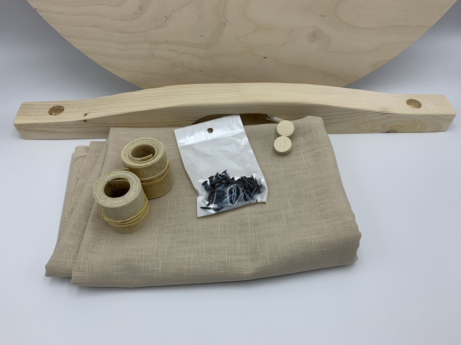 Schildbausatz für Rundschilde, Pappel Sperrholz 12 mm
