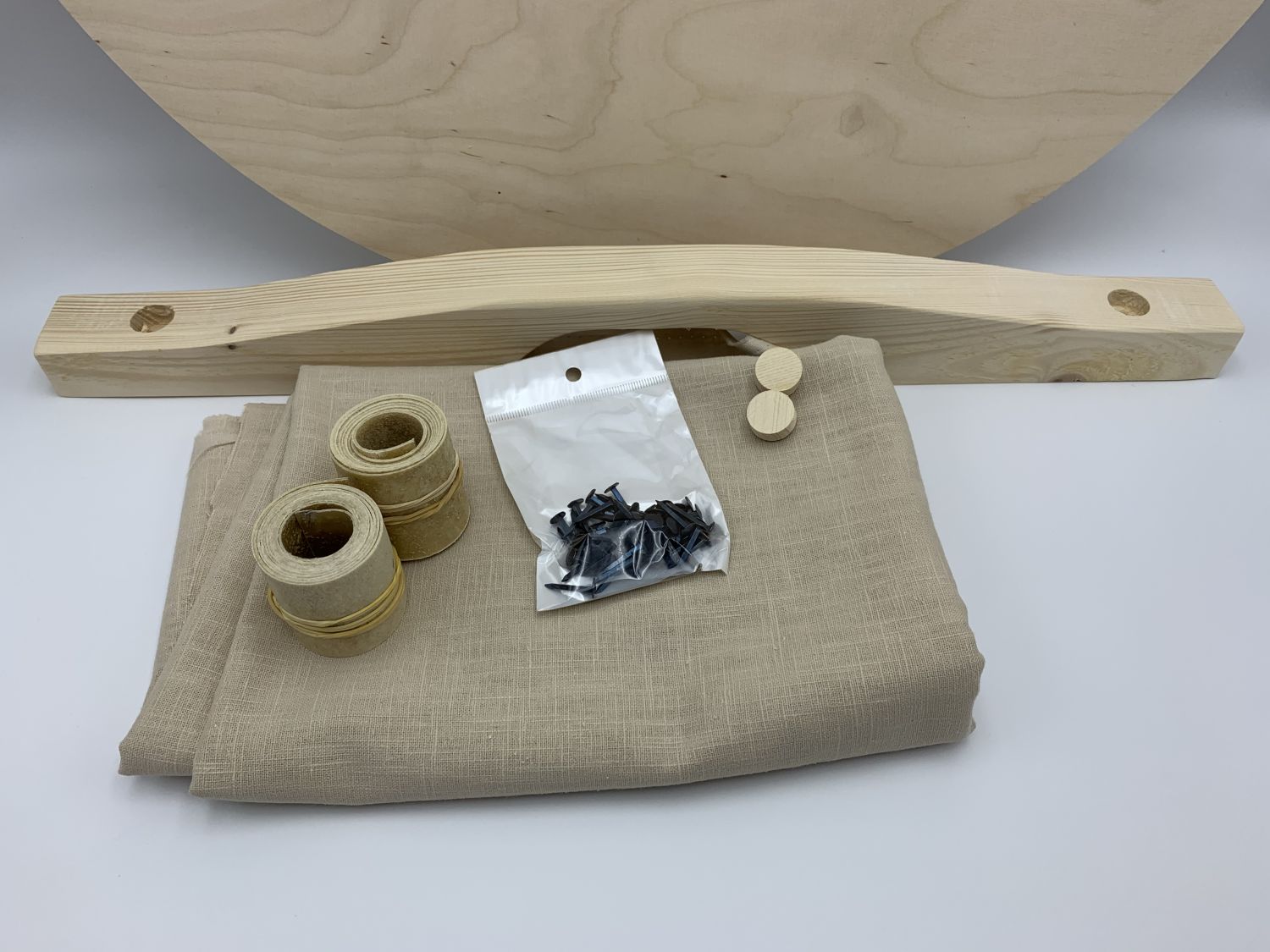 Schildbausatz für Rundschilde, Pappel Sperrholz 12 mm