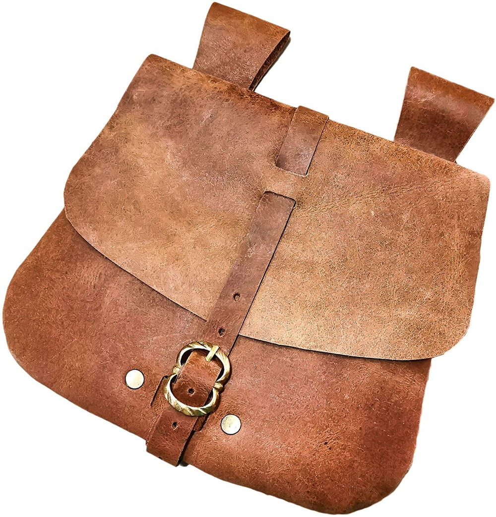 Mittelalterliche Ledertasche