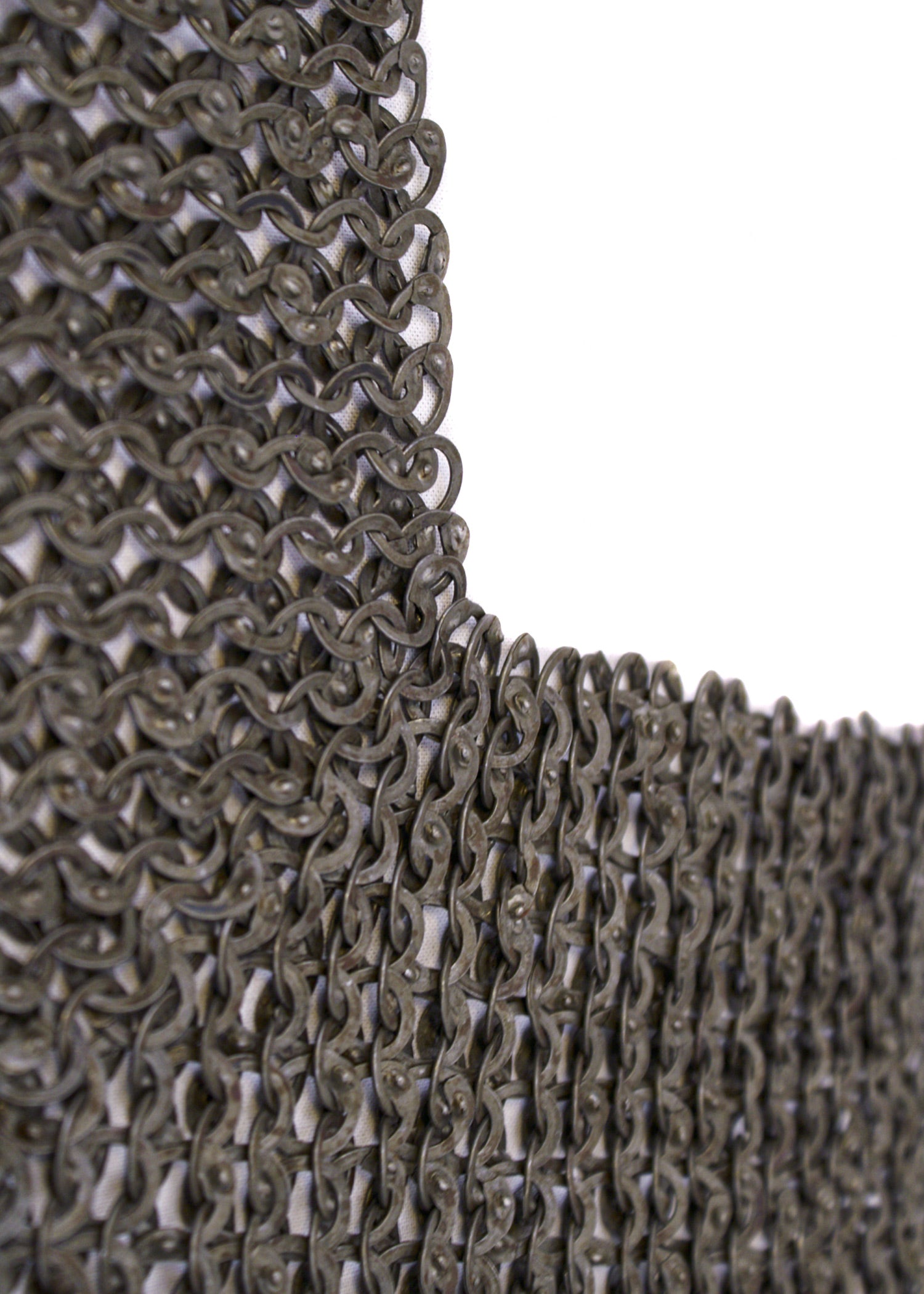 FRW Kettenkragen, Flachring mit Keilnieten, ID 8mm, unbehandelt