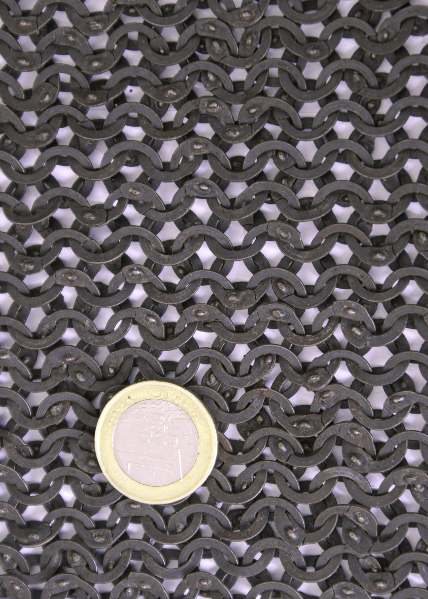 FRW Kettenkragen, Flachring mit Keilnieten, ID 8mm, unbehandelt