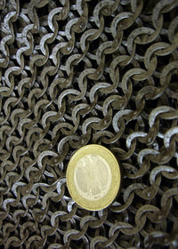 FWM Kettenkragen, Flachring Keilnieten, gemischt, ID 8mm, unbehandelt