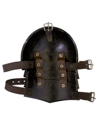 Mittelalter Schulterplatten, vierteilig, 1,6 mm Stahl, Paar