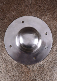 Normannischer Schildbuckel, mit Nieten, 2 mm Stahl