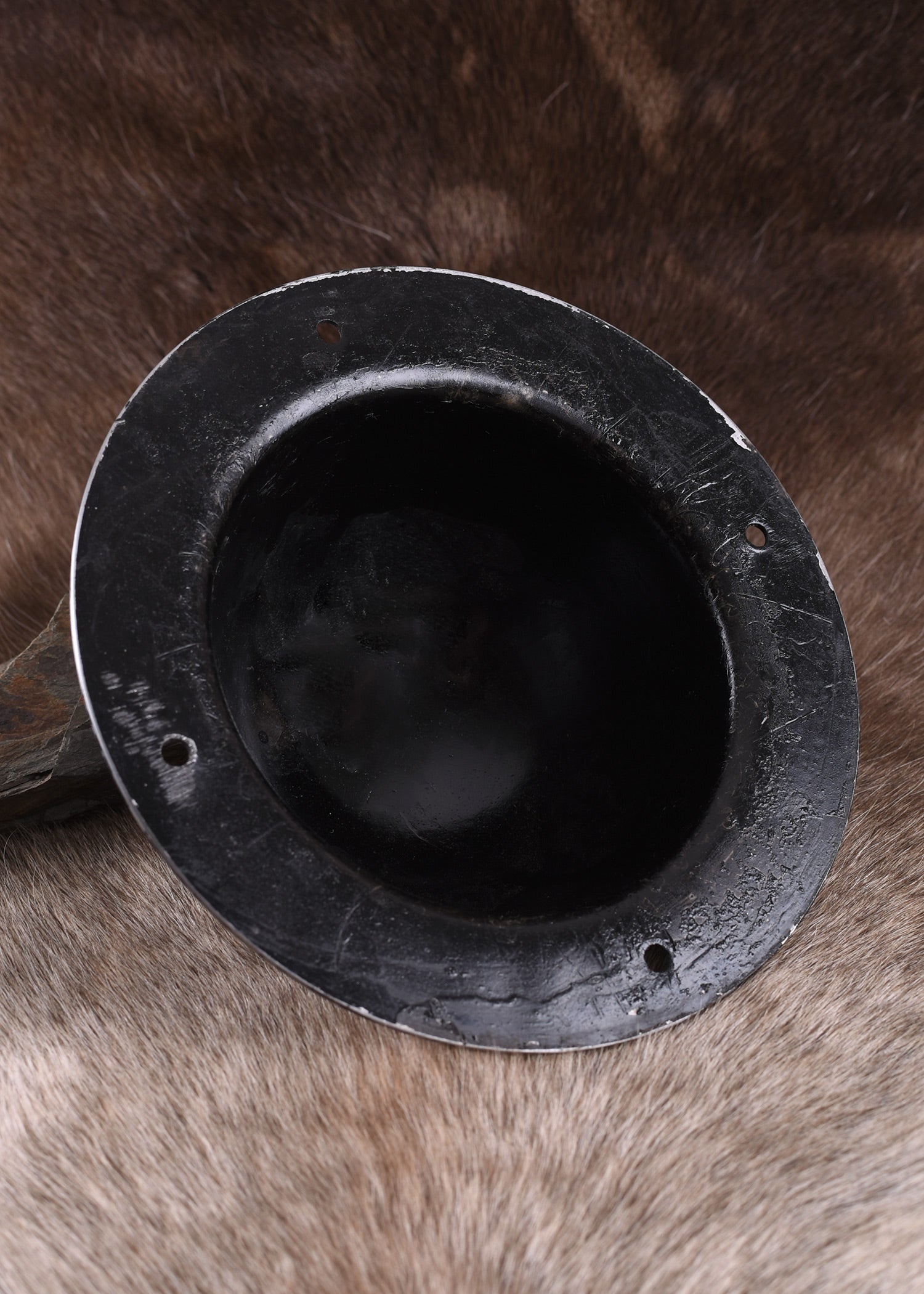 Grosser Schildbuckel, 2 mm Stahl, schaukampftauglich