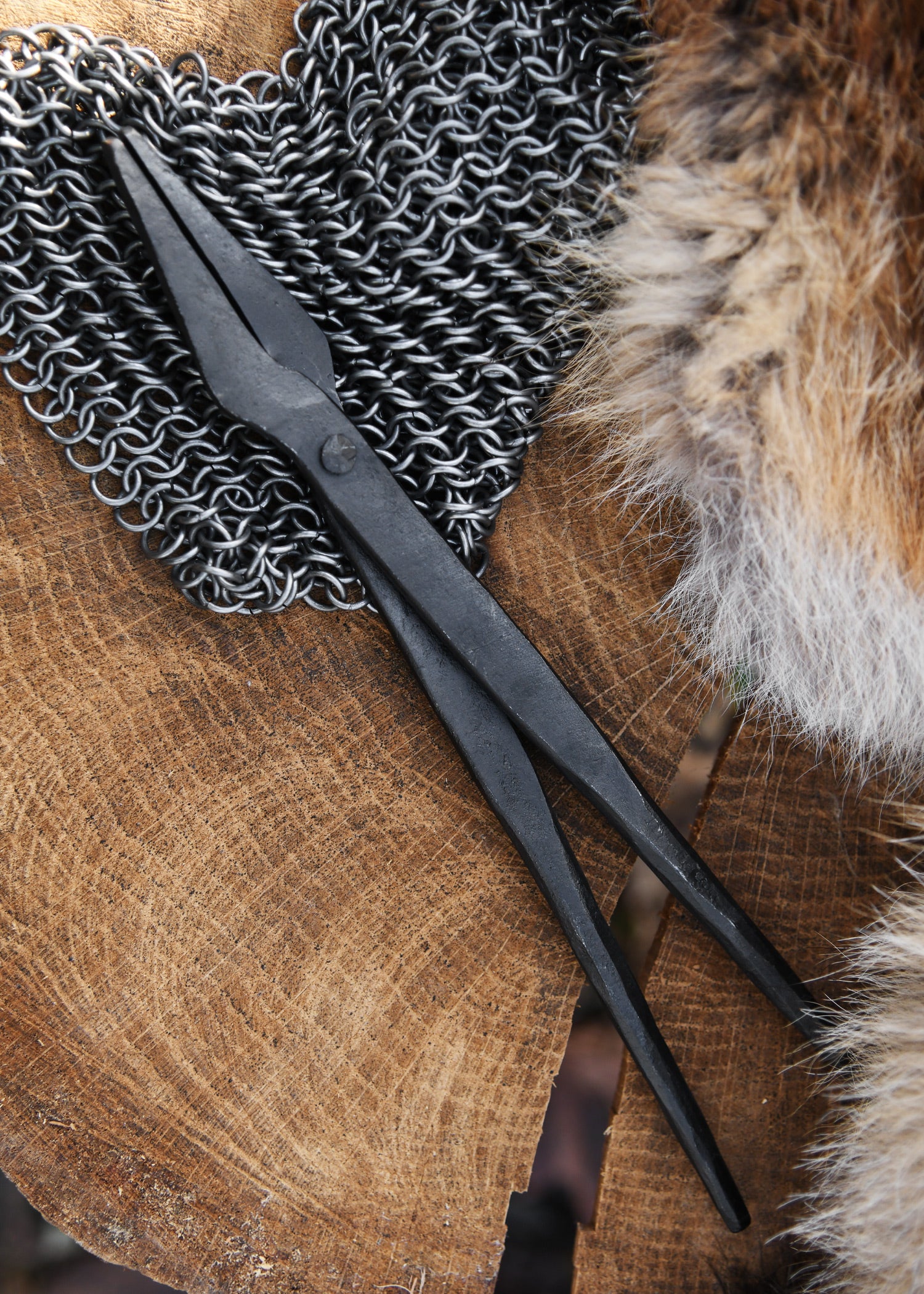 Schmiedezange, ca. 27 cm