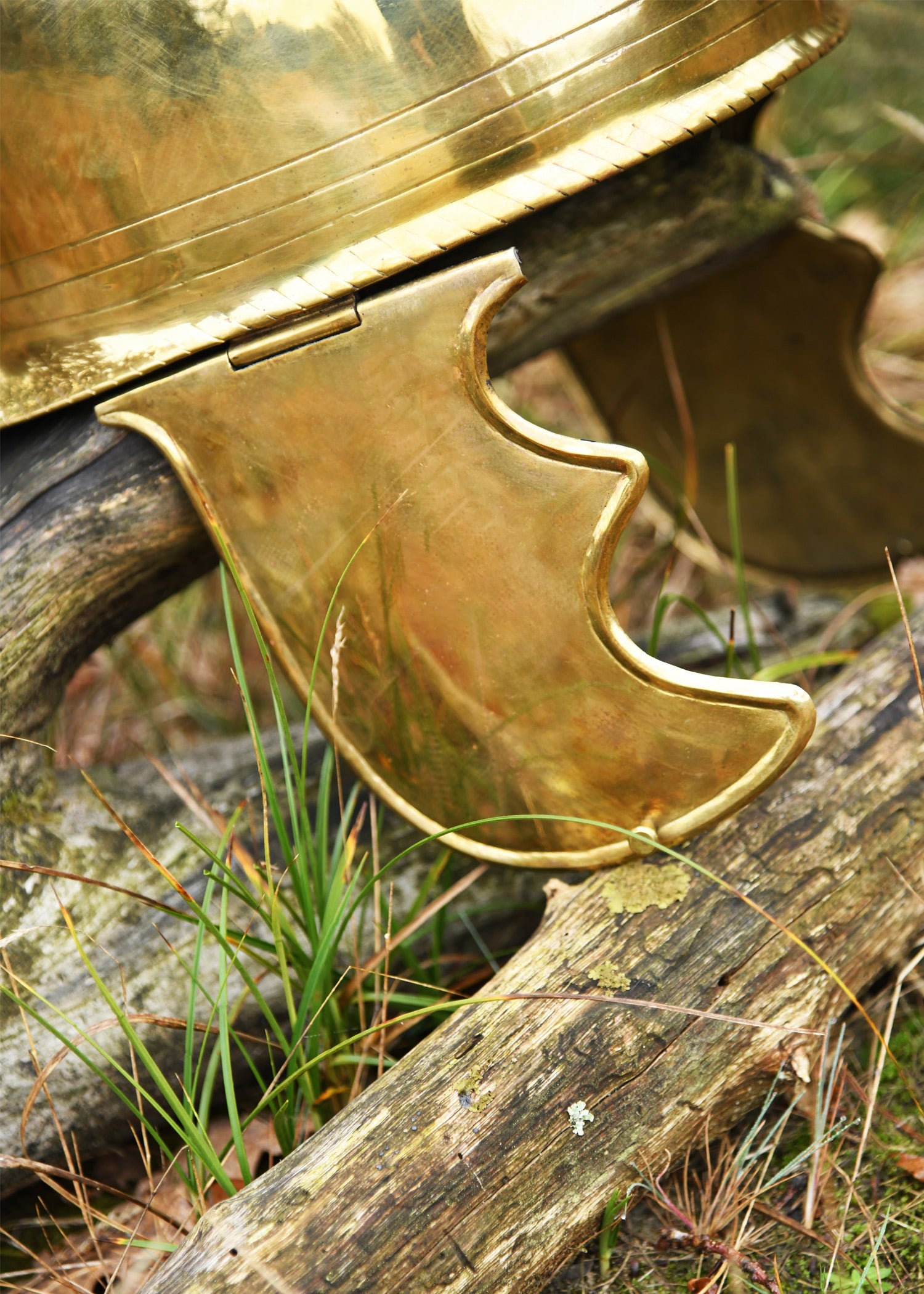 Republikanischer Montefortino-Helm, Messing, ca. 1,2 mm