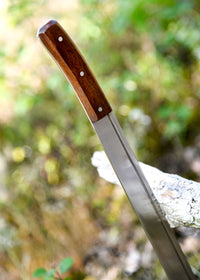 Skramasax, schaukampftauglich mit Lederscheide