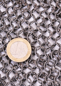 Kettenhemd Hauberk, vernietet, ID 8 mm