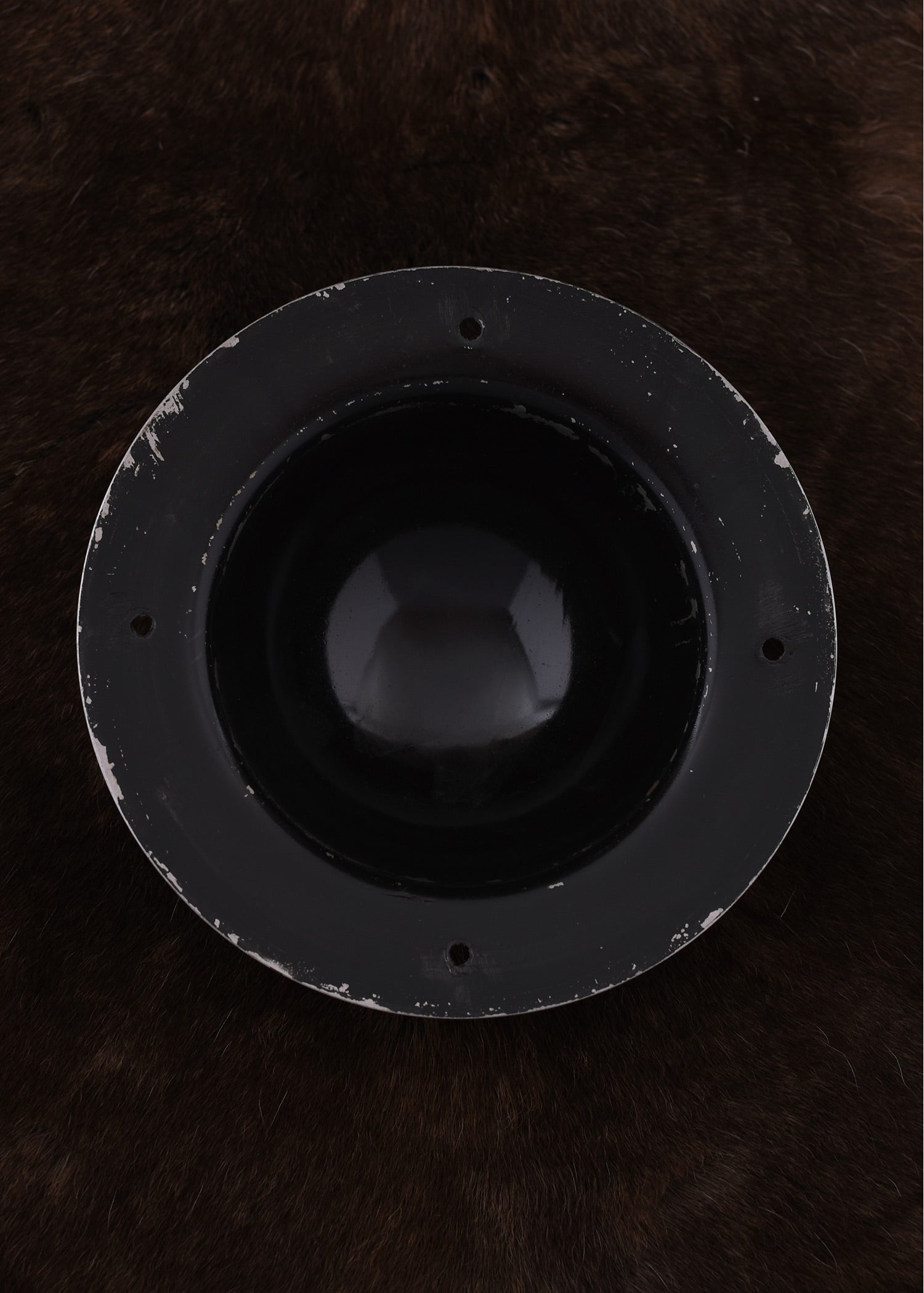 Schildbuckel, 2 mm Stahl, mittel